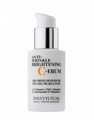 Суперконцентрированный серум с витамином с instytutum anti-wrinkle brightening c-erum 30ml1 фото