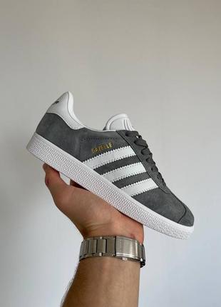 Чоловічі кросівки adidas gazelle grey