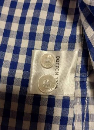 Качественная стильная брендовая рубашкаthe savile row company 1743 cotton 100%5 фото