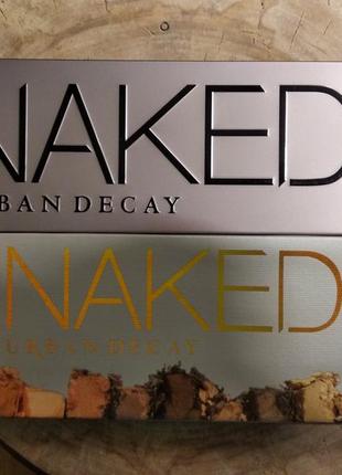 Палетка теней urban decay naked 2 eyeshadow palette (12 оттенков)4 фото