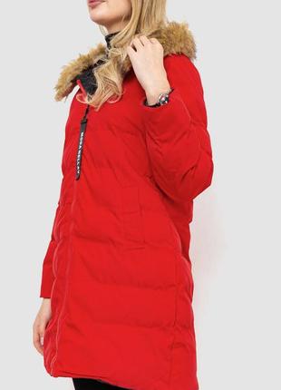 Куртка женская двусторонняя, цвет красно-черный, 129r818-5557 фото