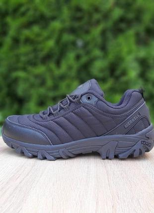 Зимние кроссовки merrell vibram чорні2 фото