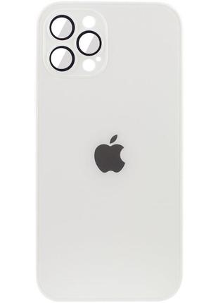 Чехол tpu+glass sapphire matte case для apple iphone 12 pro (6.1")