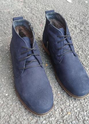 Зимові сині черевики 41, 42, 43, 45 розмір4 фото