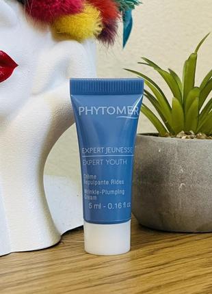 Оригинальный омолаживающий укрепляющий крем phytomer expert youth wrinkle-plumping cream