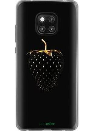 Чехол на huawei mate 20 pro черная клубника "3585u-1567-2448"