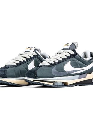 Кросівки nike sacai x zoom cortez sp “iron/grey”