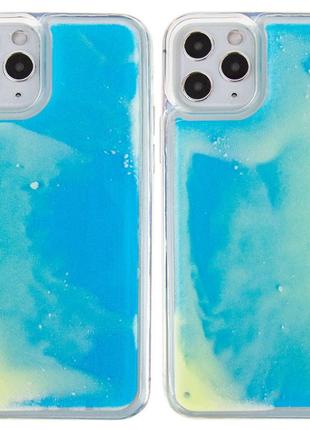 Неоновый чехол neon sand glow in the dark для apple iphone 11 pro (5.8")