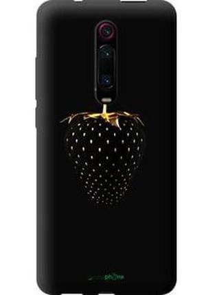 Чохол на xiaomi mi 9 pro чорна полуниця "3585b-1698-2448"