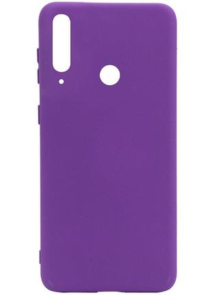 Чохол silicone cover full without logo (a) для huawei p40 lite e / y7p (2020)