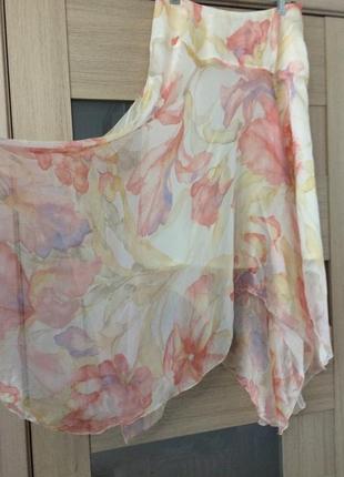 Alberto fabiani  нежная романтичная эффектная юбка на лето