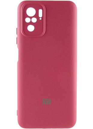 Чохол silicone cover my color full camera (a) для xiaomi redmi note 10 / note 10s