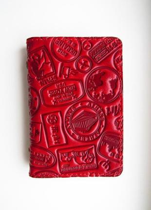 Обложка для id паспорта и водительских прав с карманами для карточек визиток