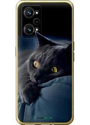 Чохол на realme gt neo 3t димчастий кіт "825u-2960-2448"