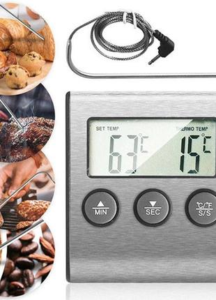 Кухонний термометр tp-600 з zf-966 виносним щупом2 фото