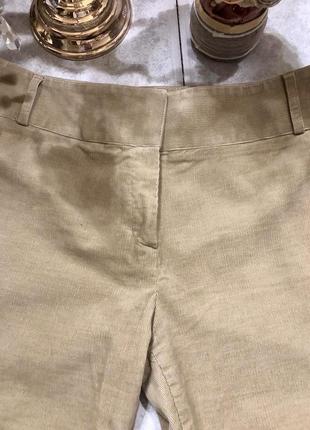 Трендовые вельветовые брюки цвета кэмэл3 фото