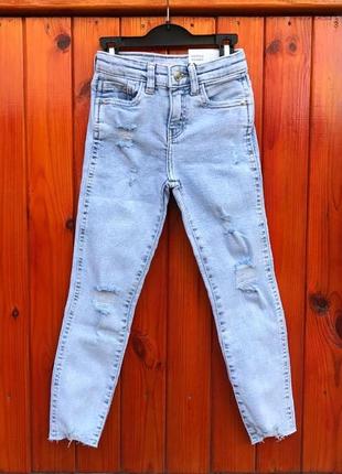Джинсы скинни зара zara