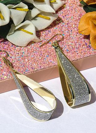 Серьги капля воды 2