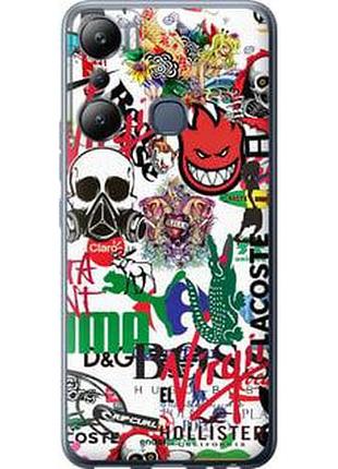 Чехол на infinix hot 20i many different logos "4022u-2964-2448"