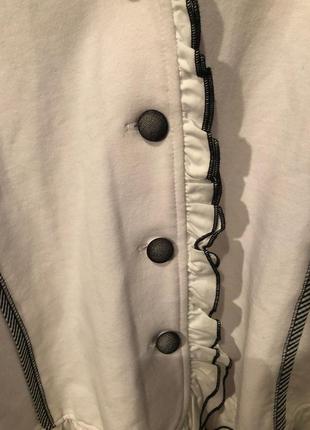 Пиджак двунитка с рюшами  germani3 фото