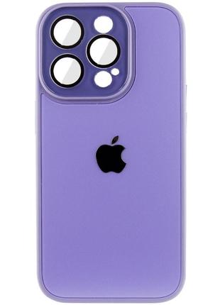 Чохол tpu+glass sapphire midnight для apple iphone 13 pro (6.1") загартоване скло, червоний/red чохли, загартоване скло, скляна поверхня, накладка, …