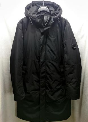 Cp company, теплая удлиненная куртка.