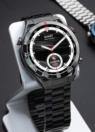 Смарт-часы smart ultramate, мужские, водостойкие, с металическим ремнем, cтальной корпус d c8 фото