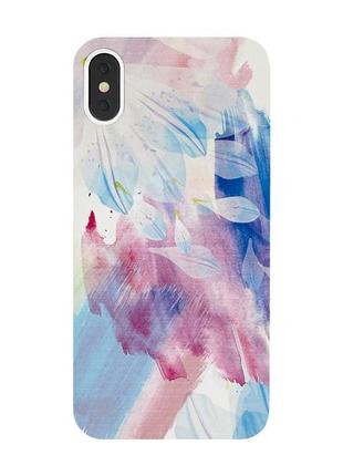 Защитная пленка лепестки на заднюю панель для iphone xs