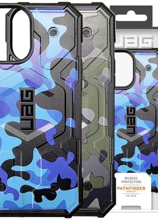 Ударостійкий чохол uag pathfinder with magsafe camo для apple iphone 13 pro max (6.7")