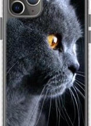 Чехол на iphone 11 pro max красивый кот "3038pc-1723-2448"