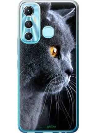 Чохол на infinix hot 11 гарний кіт "3038u-2762-2448"