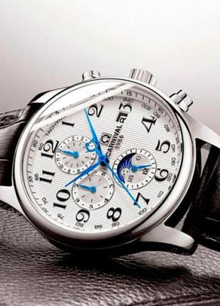 Механічний годинник carnival, чоловічий, класичний годинник, сапфірове скло, шкіряний ремінець device clock