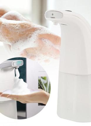 Сенсорний дозатор для мила foaming soap 250 мл білий