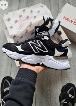 New balance 9060 black/white3 фото