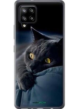 Чохол на samsung galaxy a42 a426b димчастий кіт "825u-2098-2448"