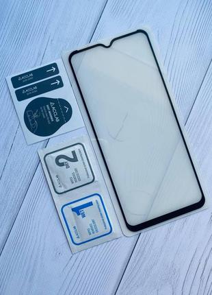 Захисне скло 3d для realme c21 чорний