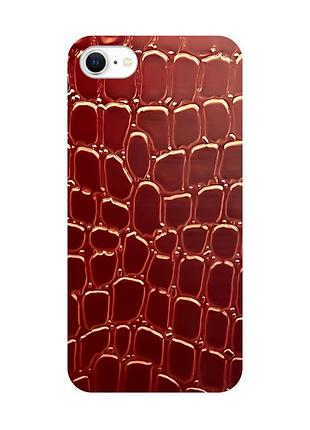 Захисна плівка шкіра крокодила на задню панель для iphone 8