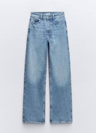 Джинси zara straight fit