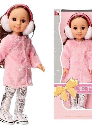 Кукла 35 см стильная pretty girl в одежде ls1502-9