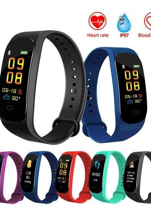 Фитнес браслет m5 band smart watch bluetooth 4.2, шагомер, фитнес трекер, пульс, монитор сна2 фото