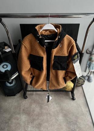 Куртка анорак в стилі stone island