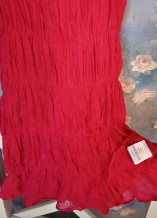 Orsay новый красный шарф снуд вискоза2 фото