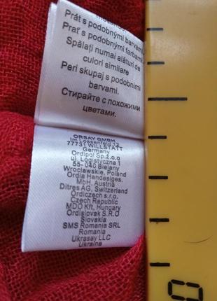 Orsay новый красный шарф снуд вискоза3 фото