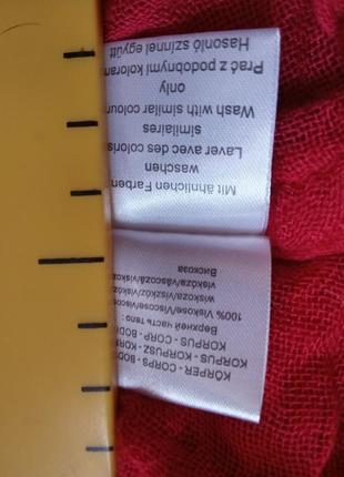Orsay новый красный шарф снуд вискоза4 фото