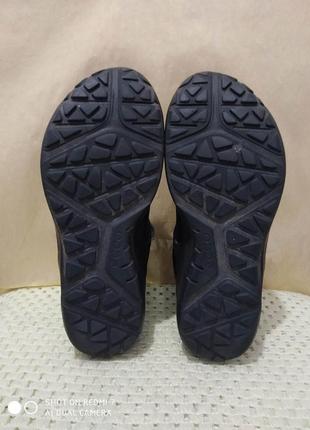 Кожаные водонепроницаемые термо ботинки ecco biom phorene gore-tex9 фото