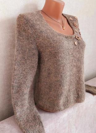 Шикарный  теплый мохеровый свитер, р.xs-s3 фото