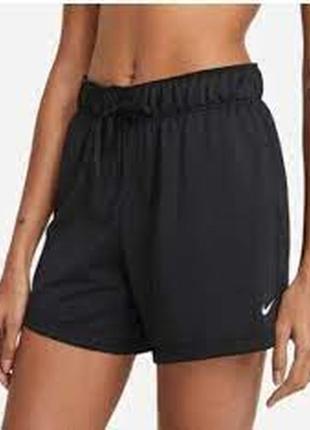 Спортивні шорти nike dri-fit чорні жіночі