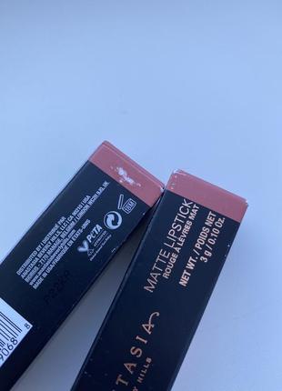 Помада anastasia beverly hills matte & satin lipstick5 фото