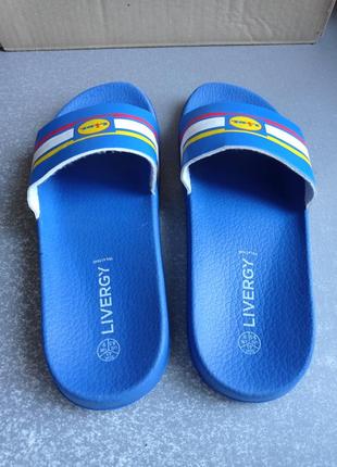 Шльопанці тапочки livergy lidl sliders adult7 фото