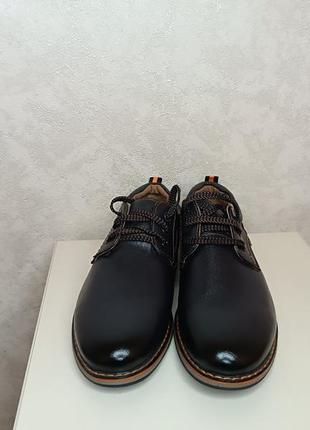 Новые мужские туфли 36, 37, 38, 39, 40, 41 размер черные3 фото